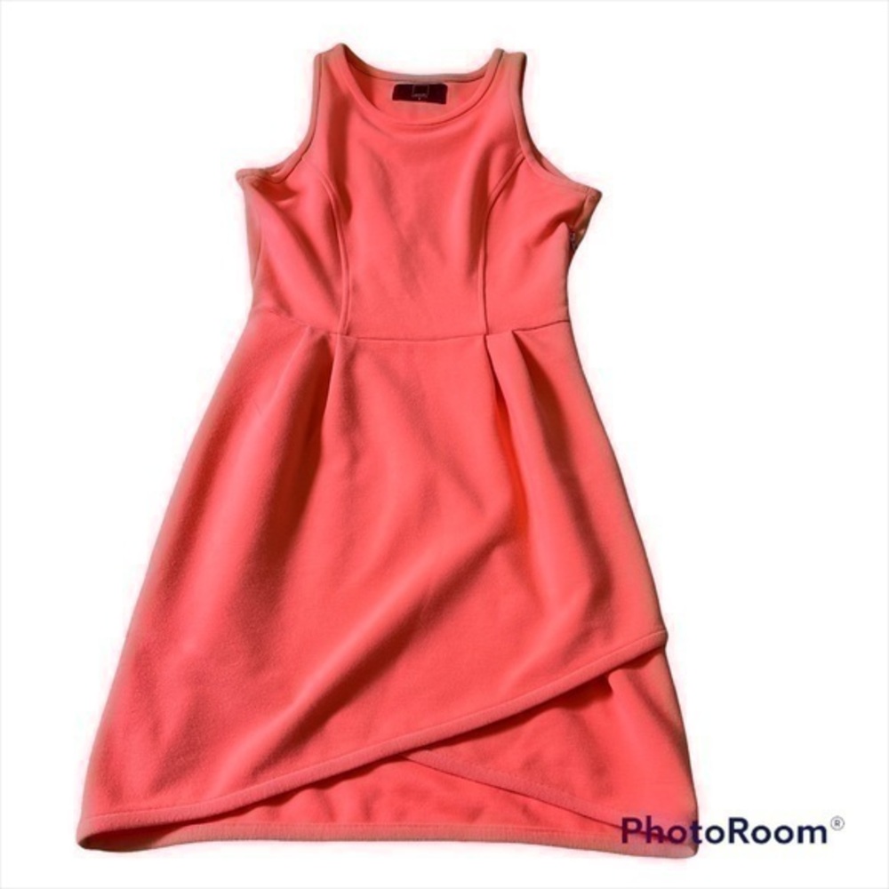 Neon orange Dolce Vita open back dress